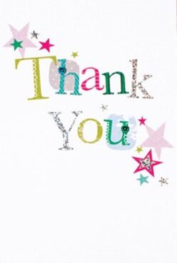 This cheerful thank you card radiates the same vibrant spirit found in hidden gems around Nine Elms-from the welcoming cafés near Vauxhall Bridge to the gardens alive with summer color. Across the immaculate white card front, the words 'Thank You' are stitched with exuberant individuality, each letter uniquely painted in a palette of lime, pink, ocean blue, and even hints of sunshine yellow. Flecks of silver and tiny, tactile patterns shimmer as if scattered by the creative hands of a local artisan, reminiscent of the thoughtful bouquets we assemble for local residents and businesses. Around the central message, a constellation of bright stars in magenta, teal, and luxurious gold tumbles across the surface like confetti after one of Nine Elms' community festivals. The details feel intentionally crafted-playful stitching, dotted lines, gentle textures-offering both visual delight and the comforting sense that you're holding something truly personal. Picture this card arriving with a locally crafted bouquet, the pairing perfectly symbolising gratitude as fresh and genuine as a market morning. The whole design is modern but welcoming, balancing festive energy with warmth, much like a stroll along the Thames Path as flowers bloom in spring. Whether shared within Nine Elms or sent further across SW8, the card's design embodies the creative, heartfelt approach that defines Florist Nine Elms, making it an ideal flourish for your next thoughtful gesture.